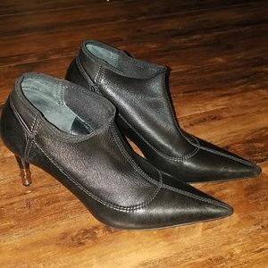 Authentic [GUCCI] Leather Booties